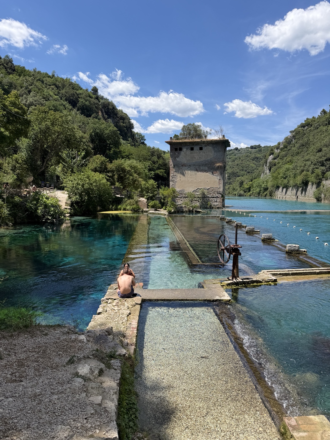 Acque turchesi di Stifone